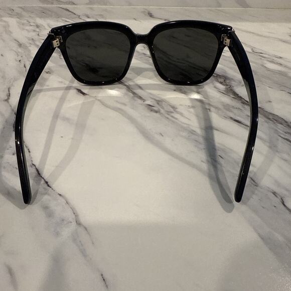 SAINT LAURENT Sunglasses Wellington BLK BLK Men's SLM40 003 54□18-140 - Picture 4 of 7